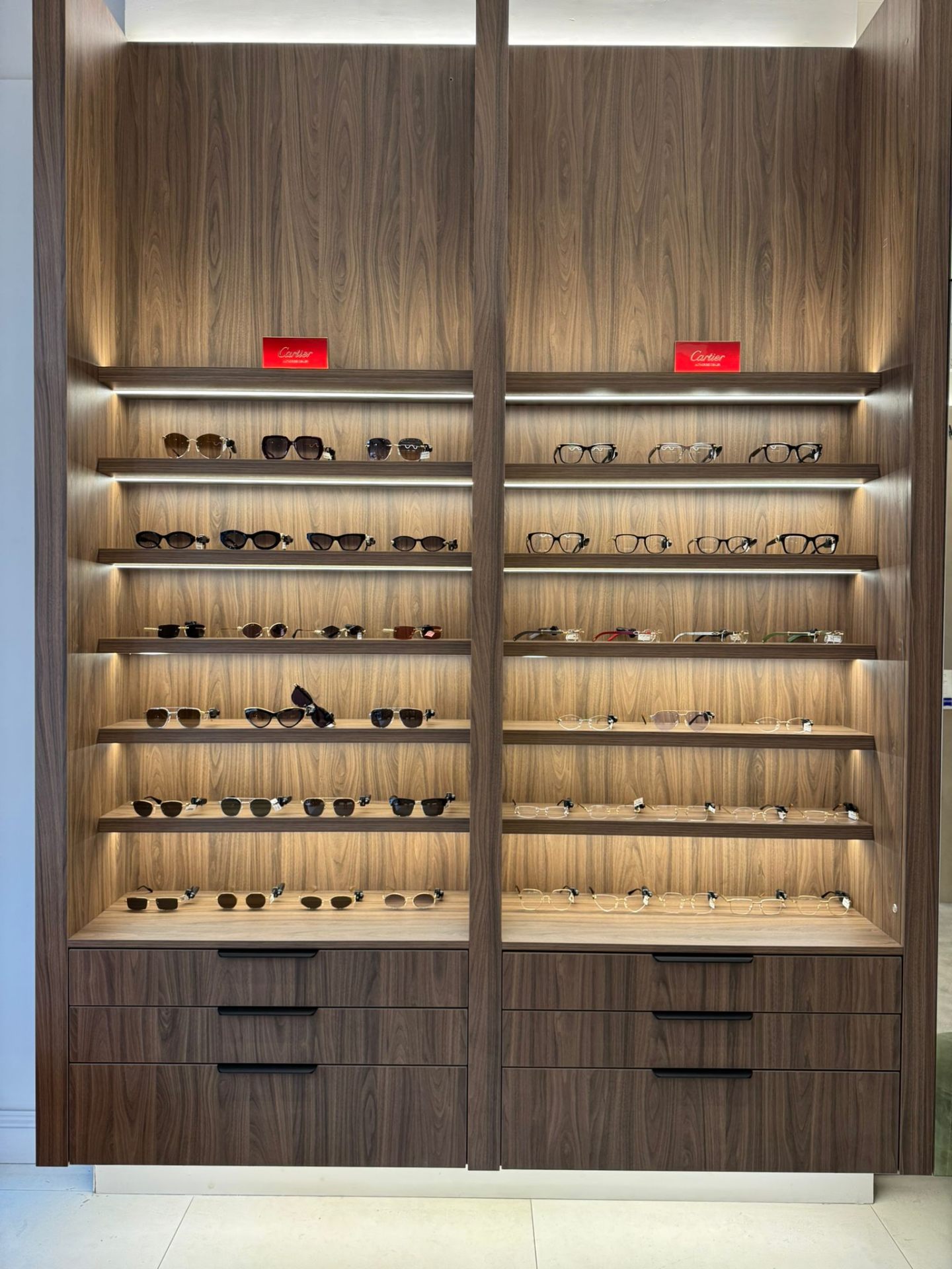 Cartier eyewear collection at Maverick & Wolf